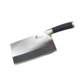 Zhen VG-10 Series 3-Layer Forged 8 in. TPR Handle Cleaver Bone Chopper Chef Butcher Knife ZH627507